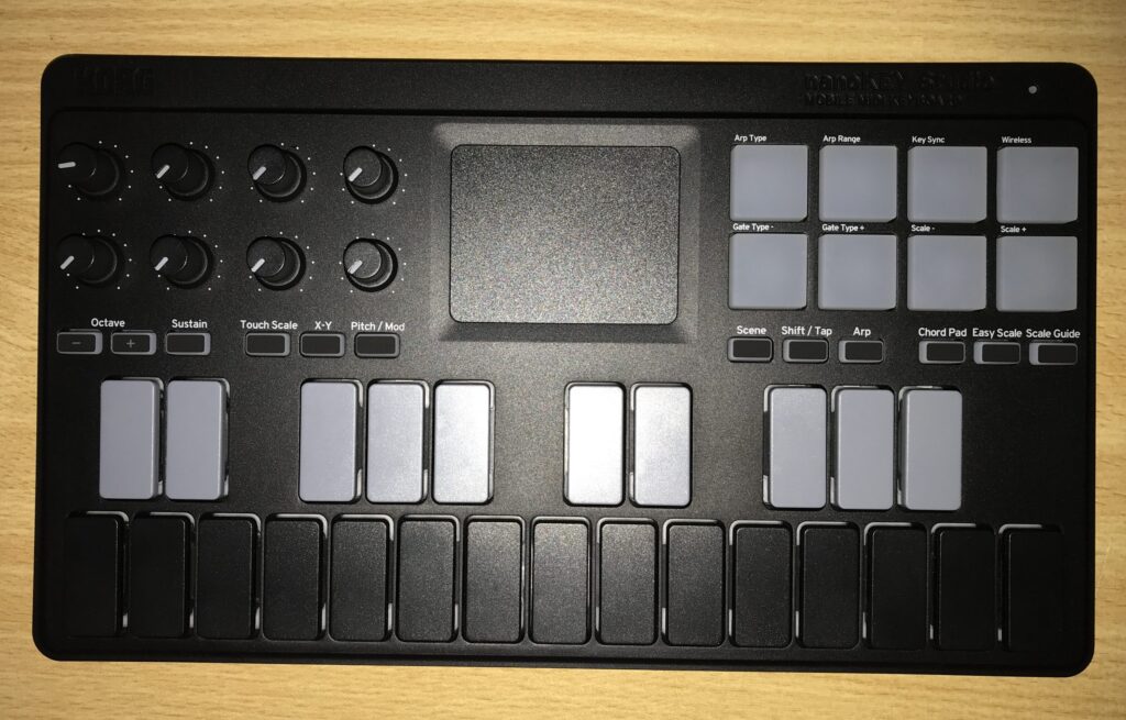 KORG nanoKEY Studio みっともなく モバイルMIDIキーボード